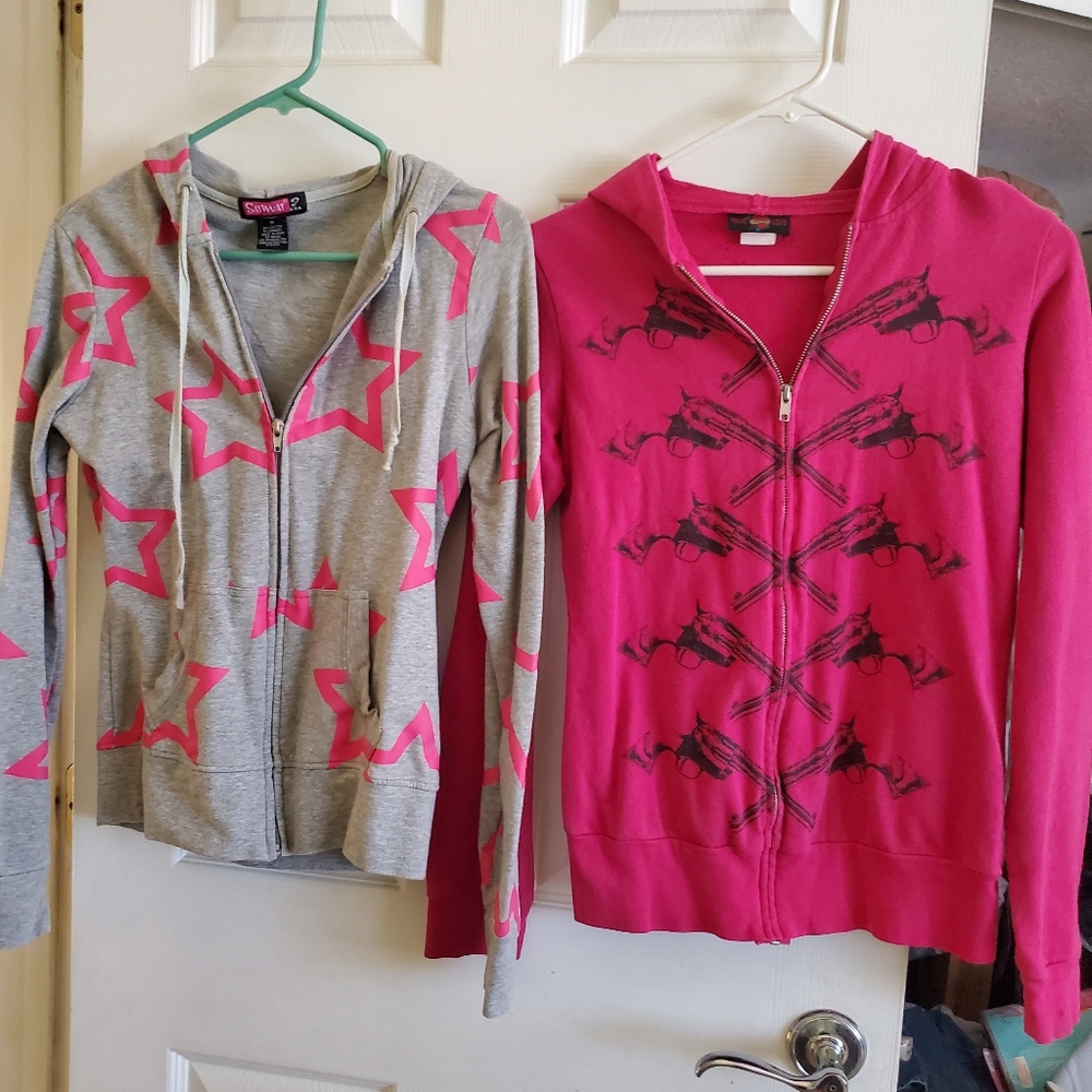 Light Zip Up Sweaters